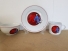 Conjunto Plato, taza y bol Loto Azul Conjunto Plato, taza y bol Loto Azul