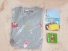 Pack camiseta Icones gris + figura metálica plana y bloc de notas Pack camiseta Icones gris + figura metálica plana y bloc de notas