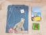 Pack camiseta maleta azul + figura metálica plana y bloc de notas Pack camiseta maleta azul + figura metálica plana y bloc de notas