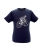 Camiseta azul Tintin bicicleta infantil Camiseta azul Tintin bicicleta infantil
