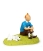 Figura Tintín y Milú sentados en la hierba Figura Tintín y Milú sentados en la hierba