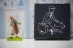 Figurita metálica de las 7 bolas de cristal. 6 cms altura Figurita metálica de las 7 bolas de cristal. 6 cms altura
