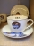 Tassa i plat petits del Lotus blau Tassa i plat petits del Lotus blau