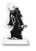 Figureta Tint�n met�l.lica, Cigars Fara�, blanc i negre.