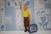 Figurita Tintin saludando Figurita Tintin saludando