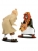 Figura resina Tintin y Abdallah Figura resina Tintin y Abdallah