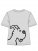 Samarreta gris milú infantil Samarreta gris milú infantil