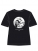 Camiseta negra Tintin en caballo infantil Camiseta negra Tintin en caballo infantil