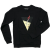 Sudadera cohete negro Sudadera cohete negro
