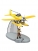 Avión hidroavión amarillo FERS La Estrella Misteriosa. Avión hidroavión amarillo FERS La Estrella Misteriosa.