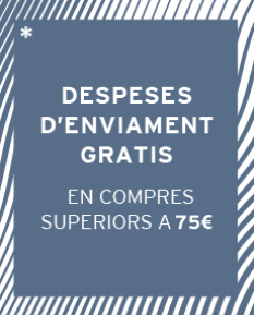 Despeses d'enviament gratis en compres superiors a 75