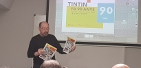 Jornada Tintinloga en Universitat Ramn Llull (Facultat Blanquerna), 2