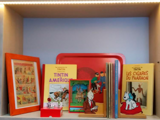 Compra de llibres i productes antics de Tintin, 1