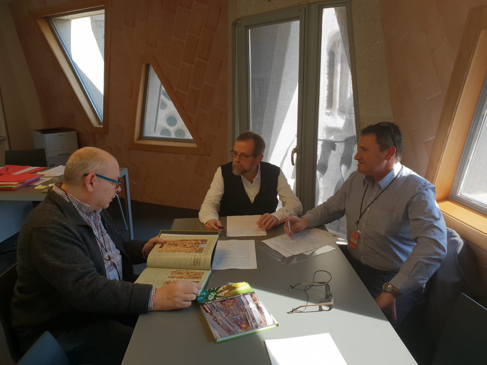 Entrevista con Jordi Faulí (Arquitecto jefe de la Sagrada Família) Entrevista con Jordi Faulí (Arquitecto jefe de la Sagrada Família)