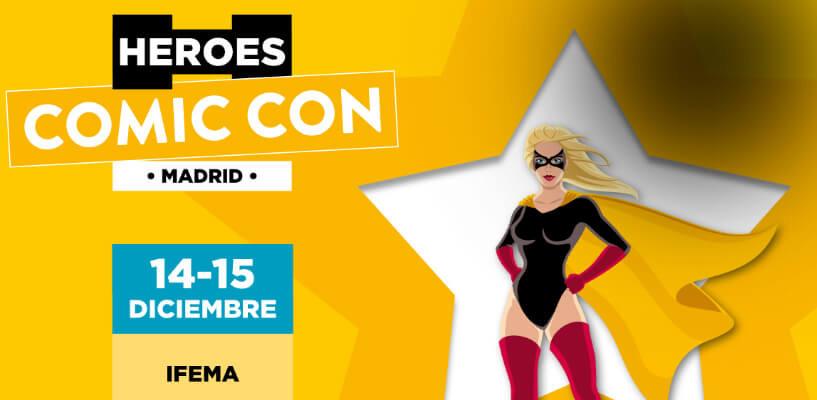 Feria del Cómic, Heroes Comicon, 14 y 15 de diciembre