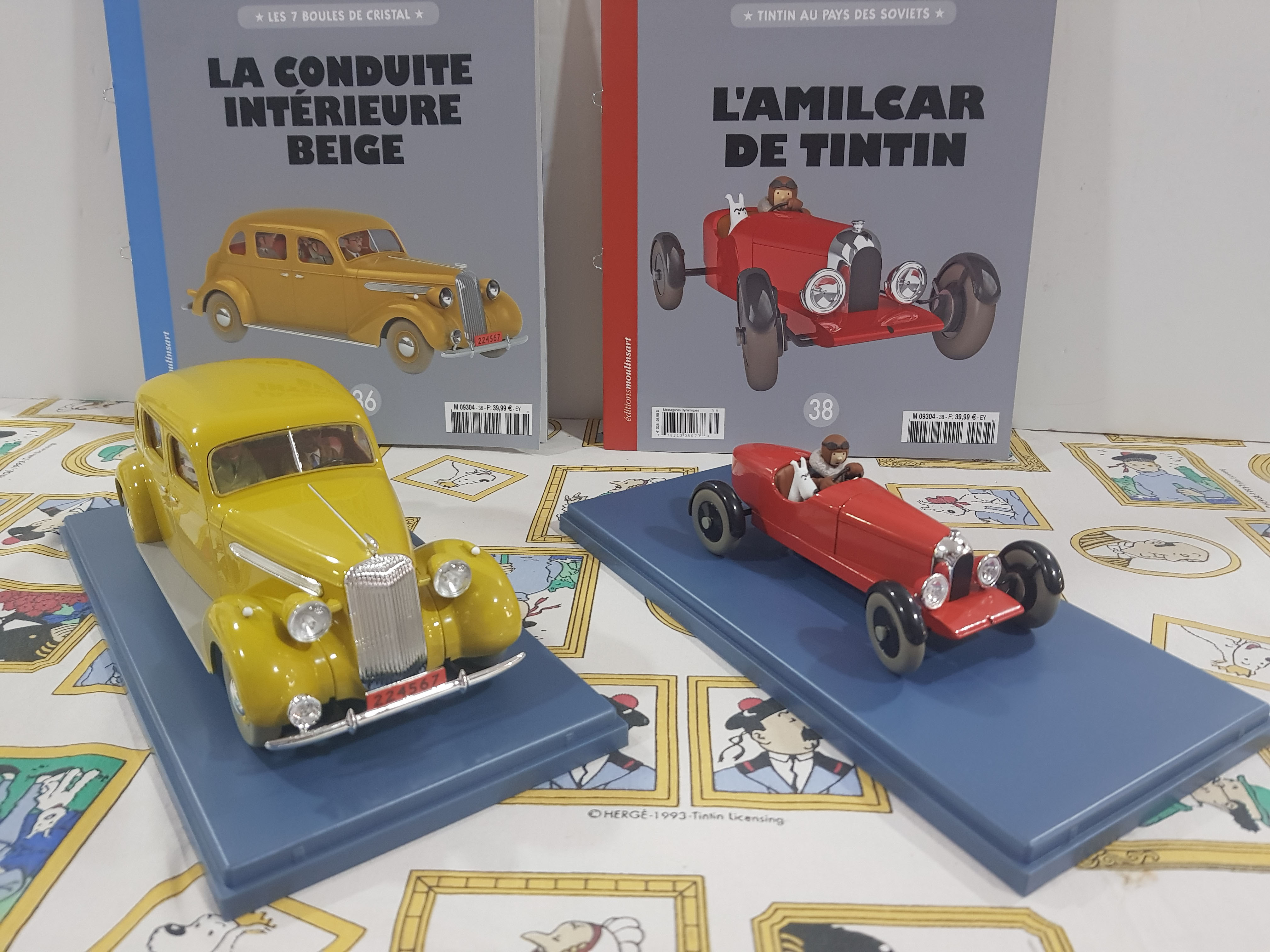 Cotxes nous 1/24 col.lecció francesa