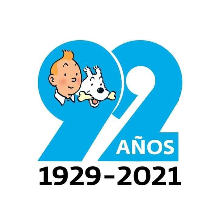 Aniversari de Tintn. 92 anys ens contemplen. 