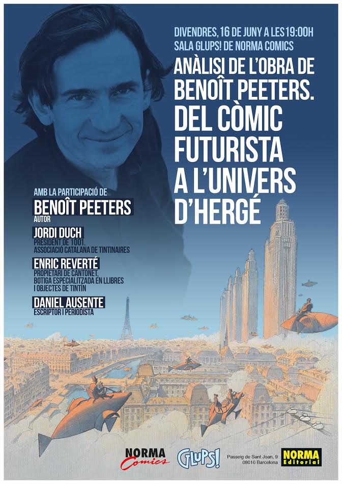 Taula rodona amb Benôit Peeters Taula rodona amb Benôit Peeters