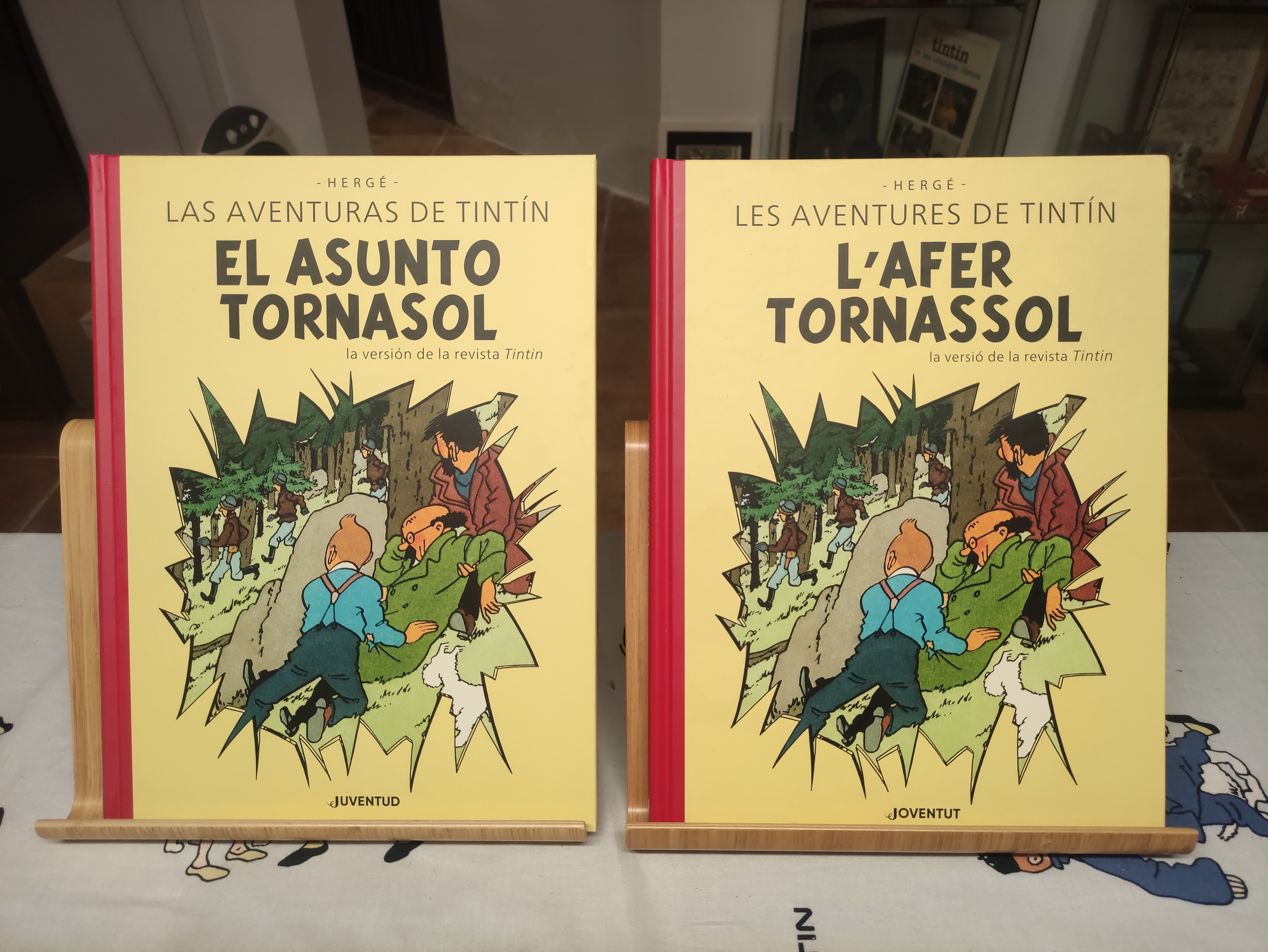 Novetat a la tardor del llibre l'Afer Tornasol, versi� Journal Tintin