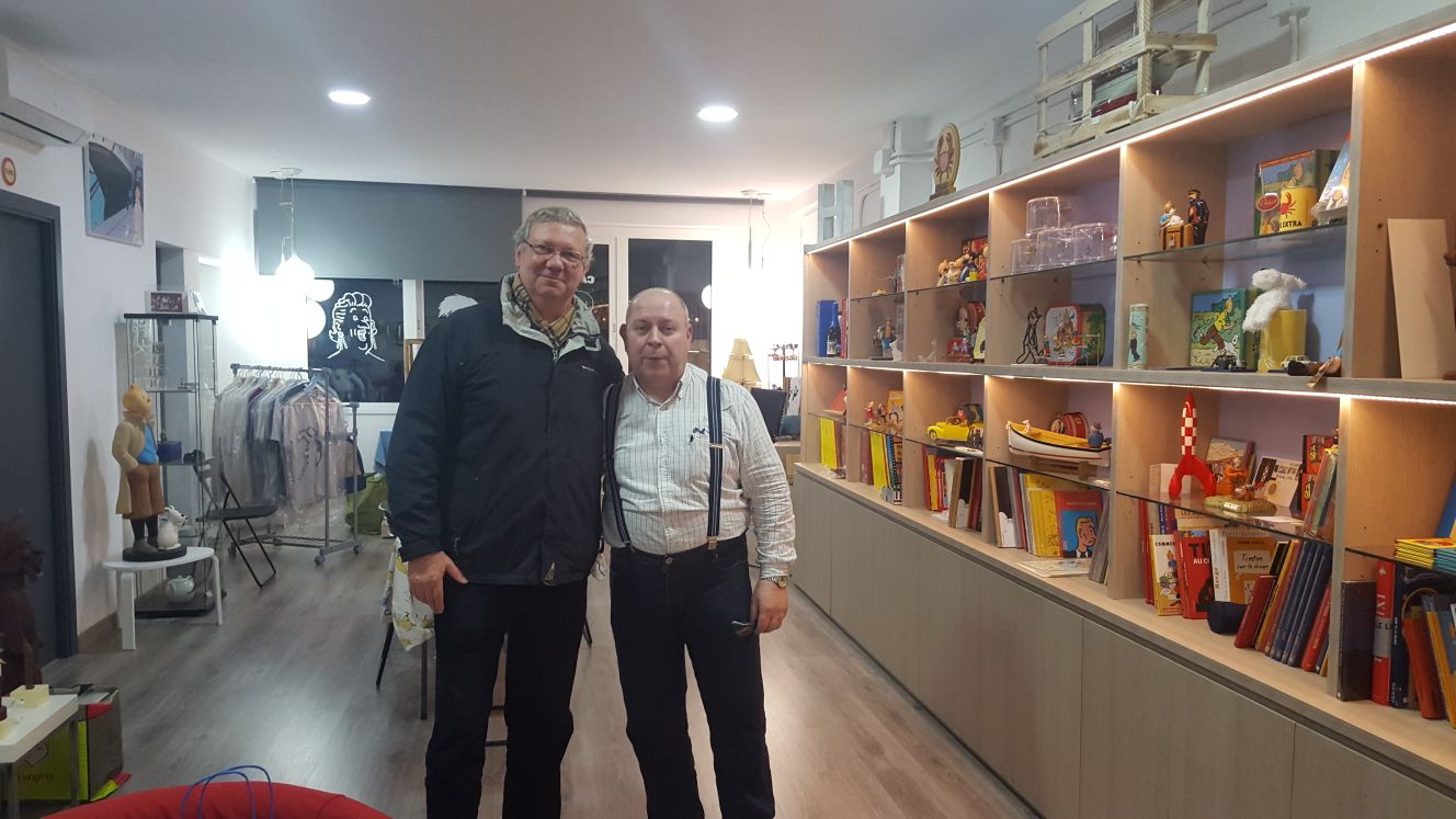 Visita a Cantonet del Sr. Gatan  Laloy