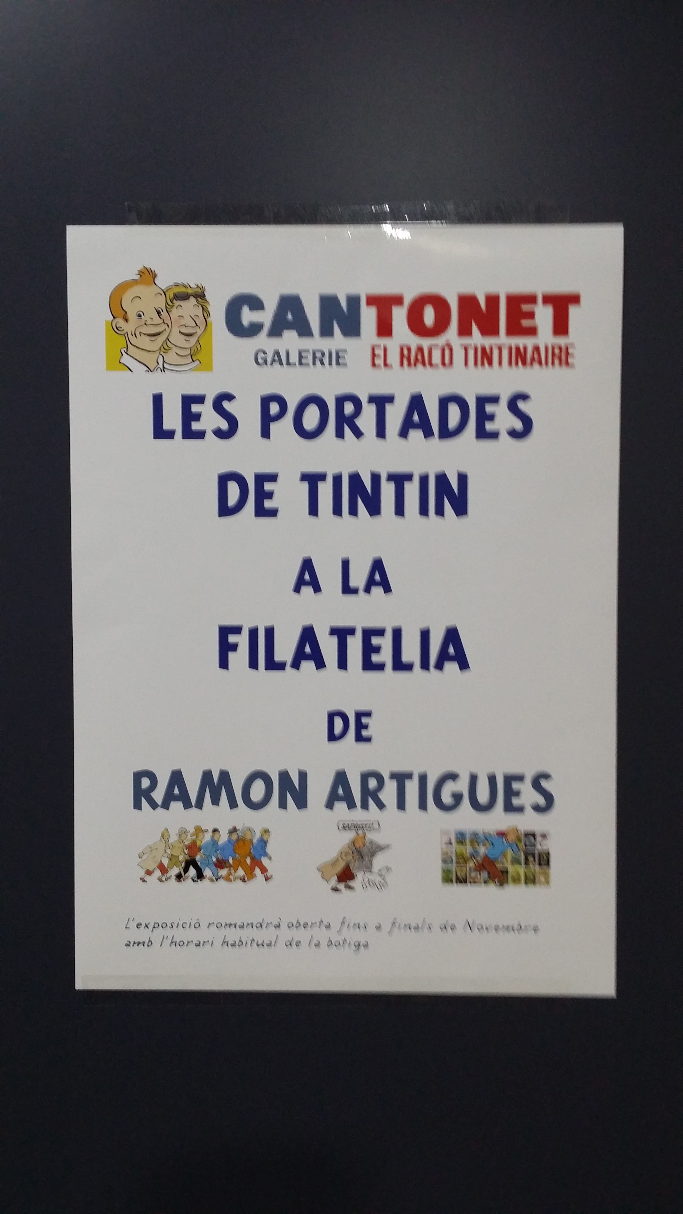 Exposición filatélica en Cantonet