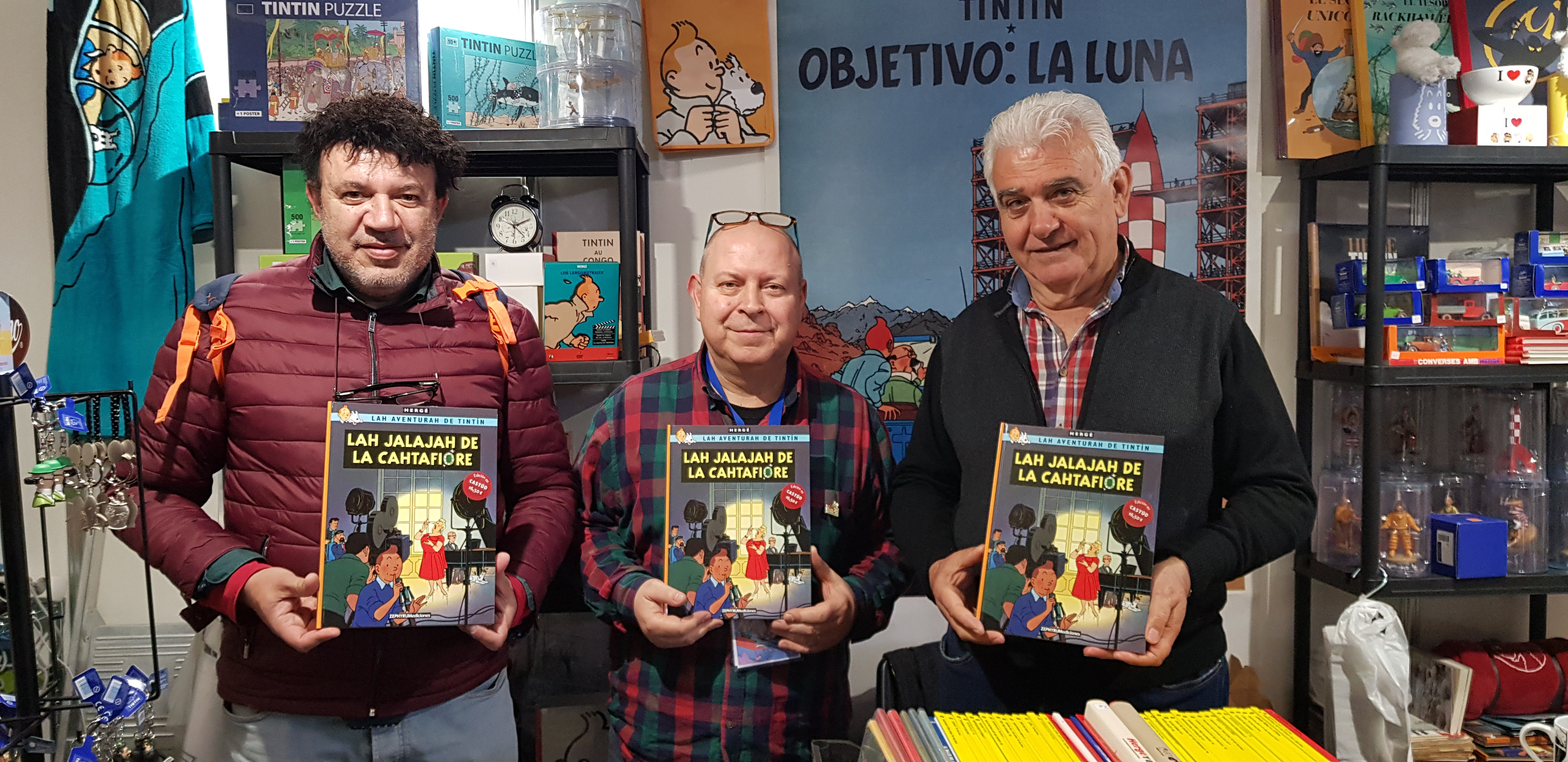 Presentaci de Les Joies de la Castafiore en Casto i Aragons